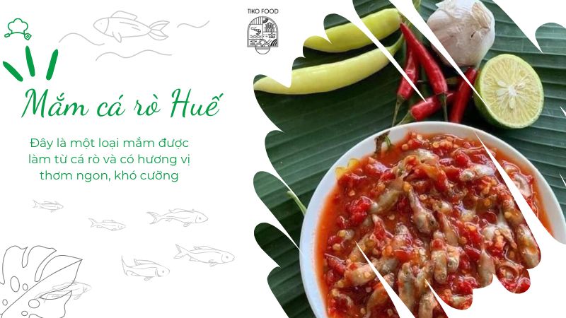 Giới thiệu mắm cá rò Huế