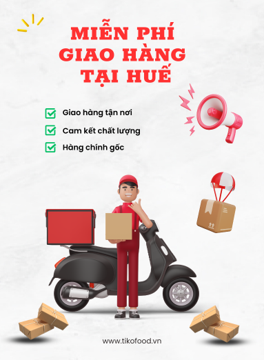 miễn phí giao hàng tại huế