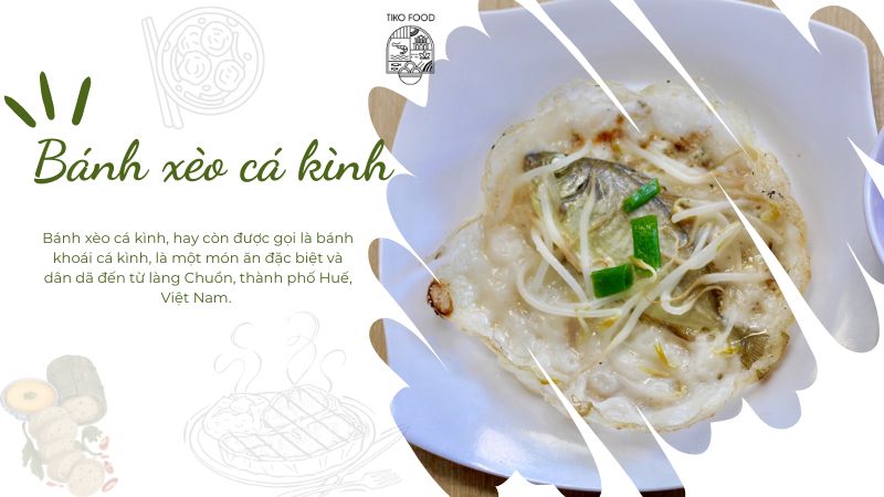 bánh xèo cá kình Huế 