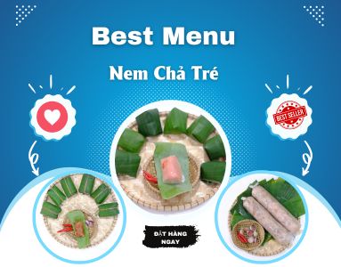 ảnh bìa ngang nem chả tré